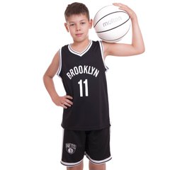 Форма баскетбольная детская NBA клуб Brooklyn Nets 11 3578 размер S цвет черный-белый