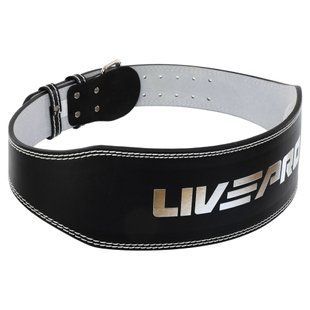 Пояс атлетический кожаный LiveUp LP8067 размер M