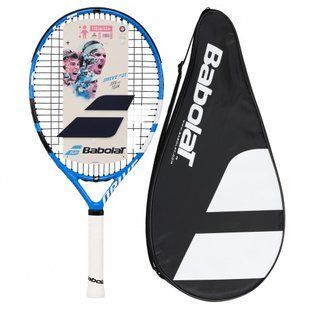 Ракетка для великого тенісу дитяча BABOLAT DRIVE JUNIOR BB140217-136 5-6років 21" блакитний