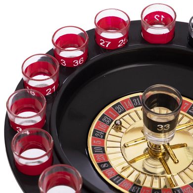 Игра «Пьяная рулетка» Drinking Roulette Set Zelart GB066-P 16 стопок