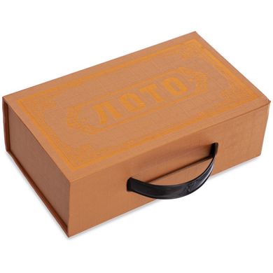 Лото в цветной картонной коробке бронзовый IG-8820