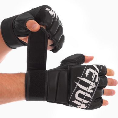 Рукавиці для змішаних єдиноборств MMA VNM VN-0014 розмір L колір червоний