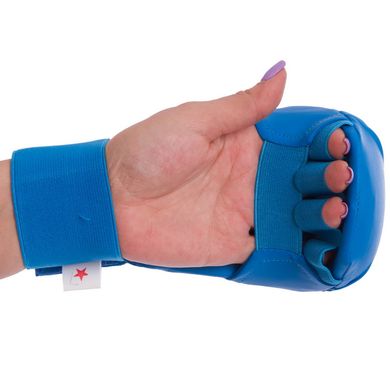 Перчатки для каратэ синие DAEDO BO-5076 , S