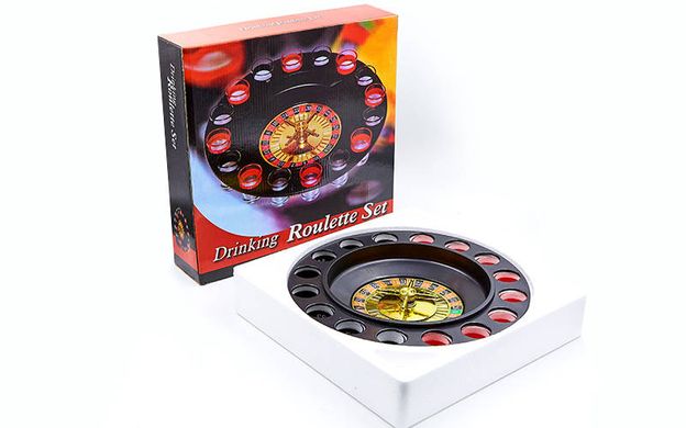 Игра «Пьяная рулетка» Drinking Roulette Set Zelart GB066-P 16 стопок