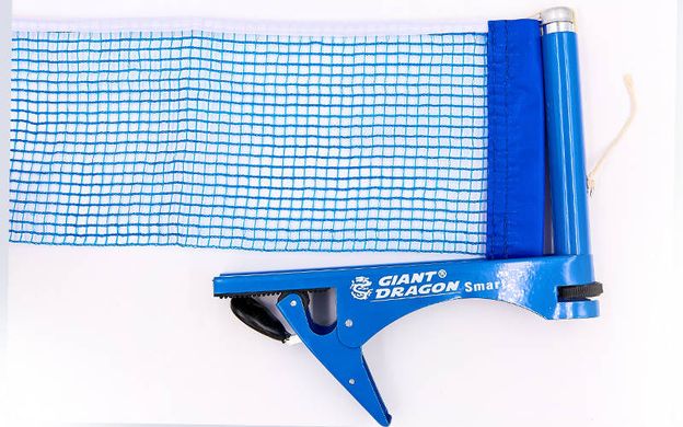 Сетка для настольного тенниса с клипсовым креплением GIANT DRAGON 9819M, Синий