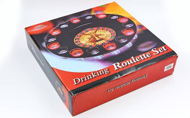 Игра «Пьяная рулетка» Drinking Roulette Set Zelart GB066-P 16 стопок