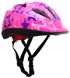 Шлем детский защитный с регулировкой размера Maraton Discovery, Розовые звезды