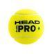 Мяч для падел тенниса HEAD Padel Pro+ 540203 3шт салатовый