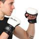 Перчатки Крабы спаринговые для MMA Zelart BO-4612 размер M цвет белый-черный