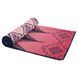 Килимок рушник для йоги з мікрофібри нековзний 4Monster YOGA TOWEL Y-YGT колір синій