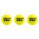 Мяч для падел тенниса HEAD Padel Pro+ 540203 3шт салатовый