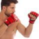 Рукавиці для змішаних єдиноборств MMA VNM VN-0014 розмір L колір червоний
