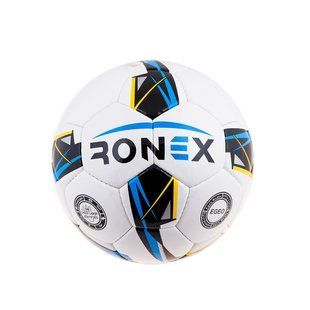 М'яч футбольний DXN Ronex(JM), біло-синій. RX/JM2-DXN-3