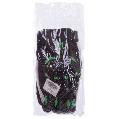 Эндуро перчатки черно-салатовые Monster MS-5529-M, XL