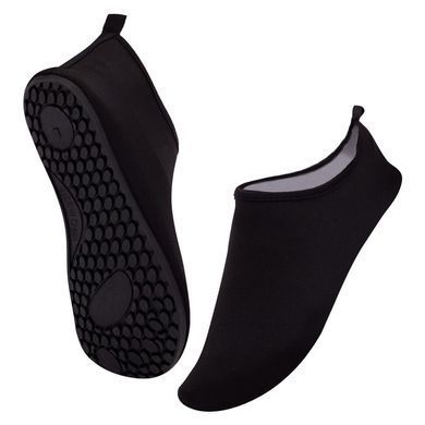 Неопреновая обувь аквашузы Skin Shoes Zelart PL-6962-BK размер S-35-36-22,5-23cм цвет черный