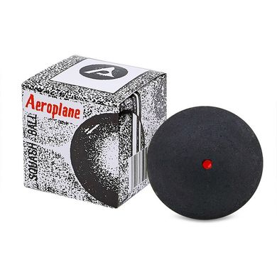 Мяч для сквоша красная маркировка 4 см AEROPLANE (1шт) BT-7097