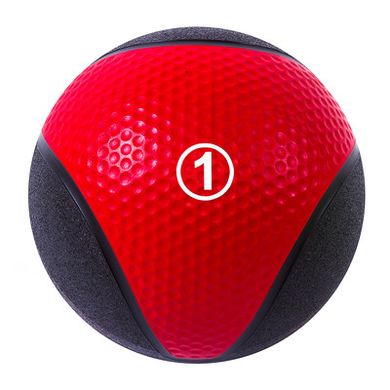 Мяч медбол для кроссфита и фитрнеса IronMaster 1кг d=22см IR97801I-1