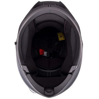 Мотошолом модуляр (flip-up) QKE M-8525 розмір XL колір чорний