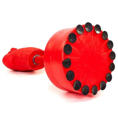 Манекен BoxMan напольный для отработки ударов 160см BO-1681, Красный