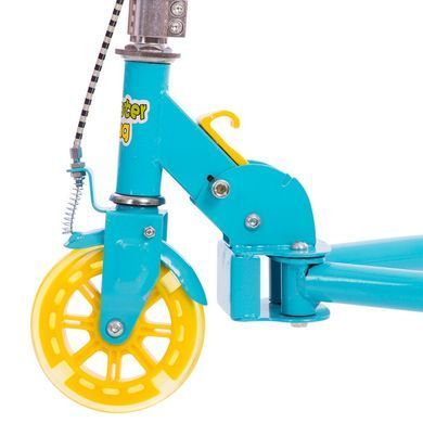 Самокат инерционный трайк детский TRIKKE BUG TR-4502 цвет голубой