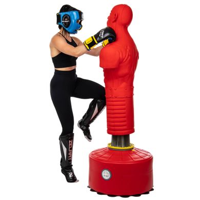 Тренажер для бокса манекен Box Men h-170 см 7021 (BO-7449), Красный