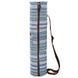 Чехол для йога-мата 15х65см Yoga bag KINDFOLK FI-8365-3, серый