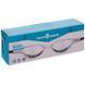 Очки для плавания взрослые зеркальные линзы MadWave RAZOR Mirror M042702 цвет белый-серый