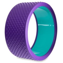 Колесо для йоги массажное Zelart Fit Wheel Yoga FI-2436 фиолетовый