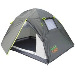 Палатка двухместная кемпиноговая Green Camp GC1001A