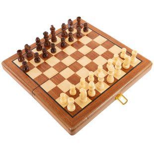 Шахматы настольная игра деревянные Zelart HB3015 размер 29x29х5 см
