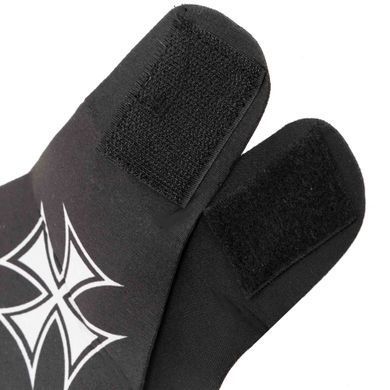 Маска лицевая ветрозащитная креативная термонаушники Zelart MS-4344-2 Iron Cross черный