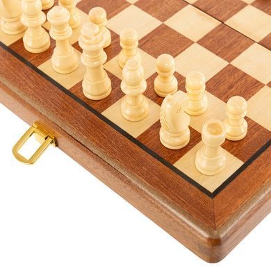 Шахматы настольная игра деревянные Zelart HB3015 размер 29x29х5 см