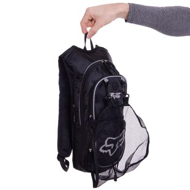 Рюкзак мотоциклиста с питьевой системой 49х16х8см FOX MS-5022-F, Черный