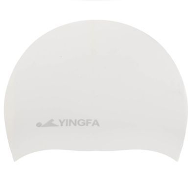 Шапочка для плавання силіконова для дорослих YINGFA C0081 розмір L колір темно-синій