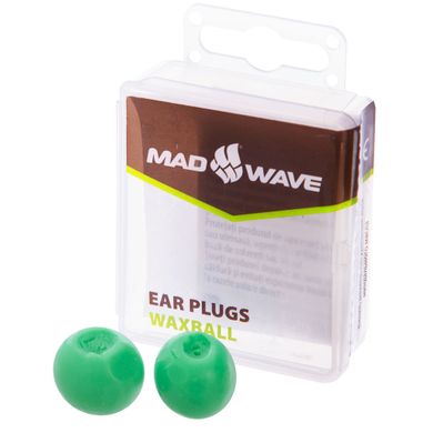 Беруши для плавания силиконовые Ear Plug MadWave M071701 цвет голубой