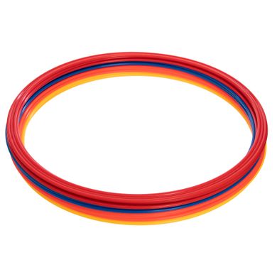 Спортивные кольца для футбола d-50см (12шт) C-0815-50, Разные цвета