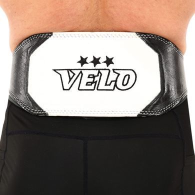 Пояс атлетический кожаный VELO VL-8182 размер M