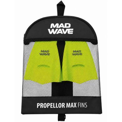 Ласти для тренувань у басейні короткі із закритою п'ятою MadWave Propellor max M074305 розмір 2XS (34-35) колір помаранчевий