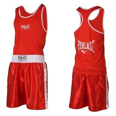 Форма боксерская детская майка и шорты красная размер XS Everlast EV2104XS1