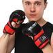 Рукавиці Краби спарингові для MMA Zelart BO-4612 розмір M колір білий-чорний