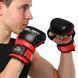 Рукавиці Краби спарингові для MMA Zelart BO-4612 розмір M колір білий-чорний