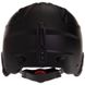 Шлем горнолыжный с механизмом регулировки MS-6288 черный матовый L (58-61)