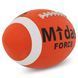 Мяч для американского футбола резиновый Senior Midas force FB-3715 №9 оранжевый