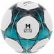М'яч футбольний LI-NING LFQK635-4 №5 PU+EVA білий-бірюзовий
