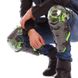 Наколенники защитные для мотоциклиста (колено, голень) 2шт Carbon BENKIA черно-зелёная PT154, Универсальный