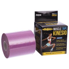 Кинезио тейп для лица и тела Kinesio tape Zelart BC-5503-7_5 размер 5м цвета в ассортименте