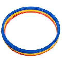 Набор колец тренировочных для футбола d-60см (12шт) C-0815-60, Разные цвета