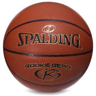 Мяч баскетбольный SPALDING ROOKIE GEAR 76950Y размер 5 оранжевый