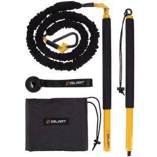 Тренажер Zelart RipTrainer Resistance Bar FI-2599 черный-желтый