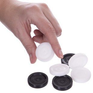 Набір для гри в нарди та шашки 30 фішок та 2 кубики Zelart IG-7821 фішка &oslash;3см